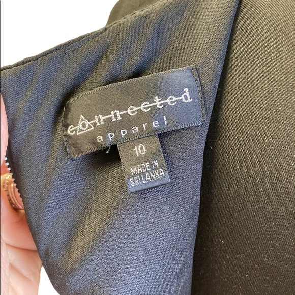 Connected Apparel Embroidered Bodycon Dress - Picture 5 of 6